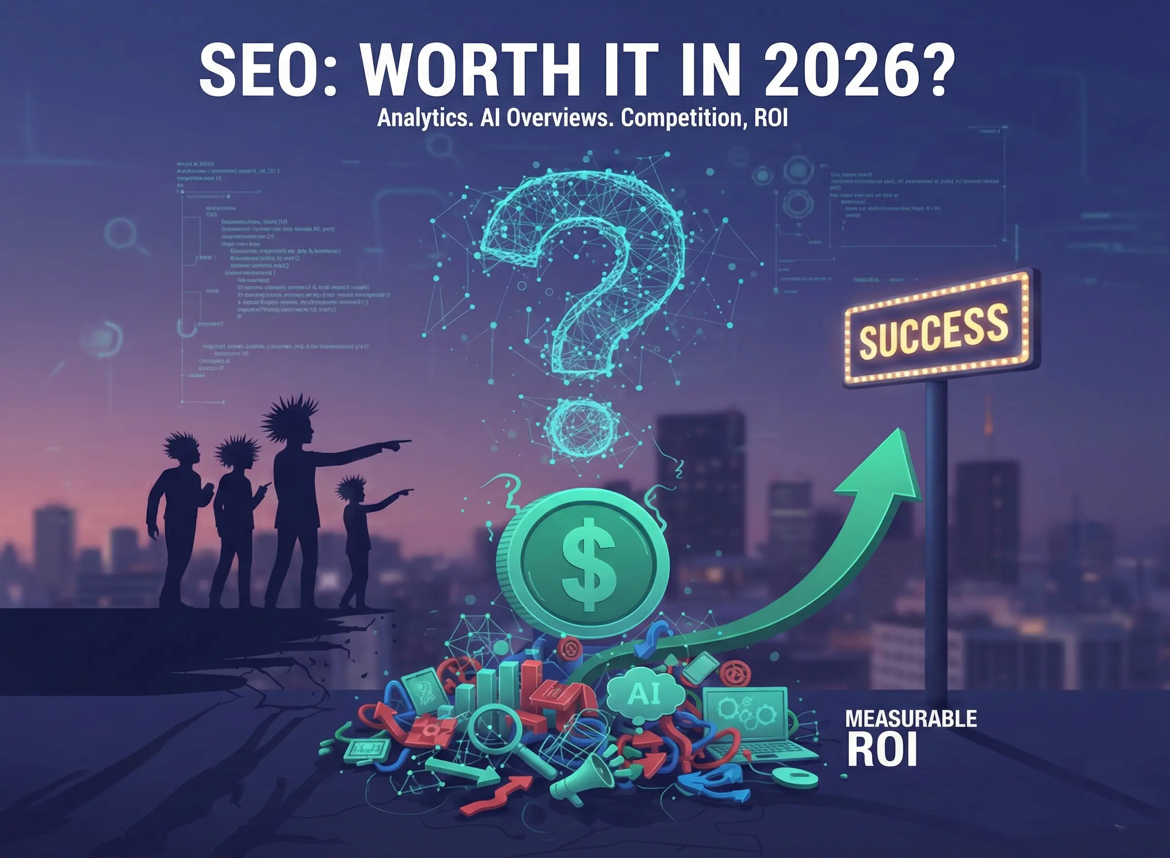 Diagram illustrating how a single search query branches out into multiple sub-queries