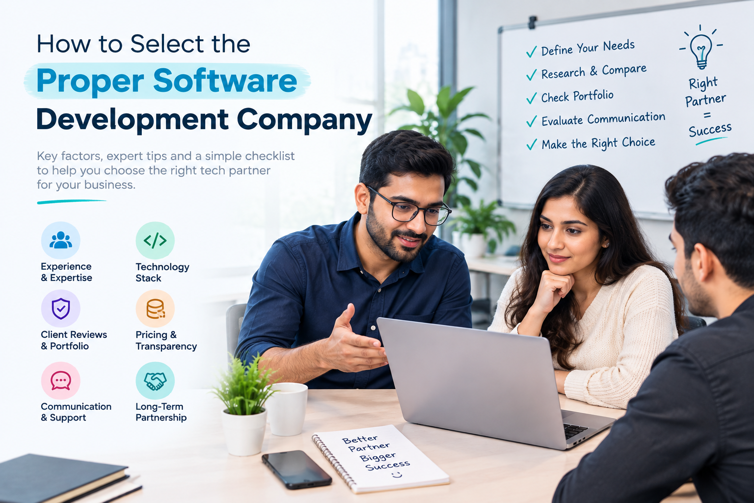 Choosing the right software development partner