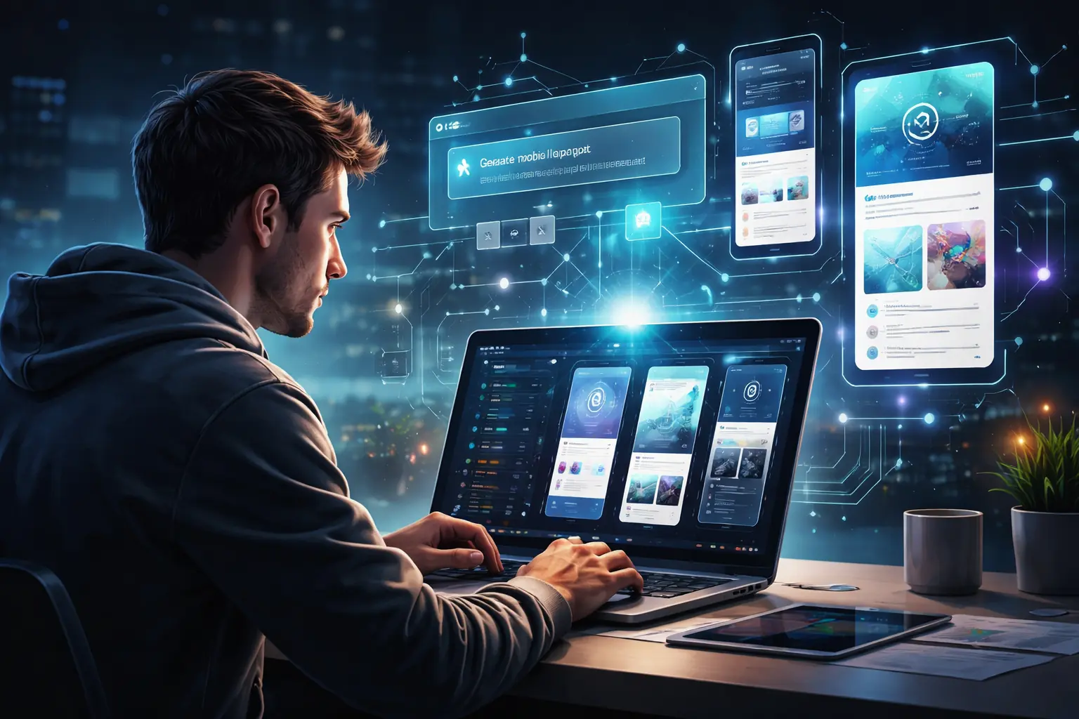 Types of AI app builders: AI builders, no-code and AI-assisted development