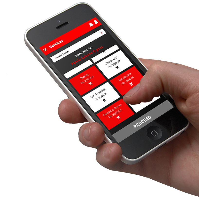 Franchise management app project preview